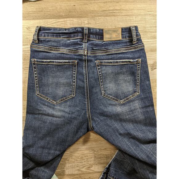 LN bke billie 26x29.5 slim fit high rise tailored boot jeans - Picture 5 of 10